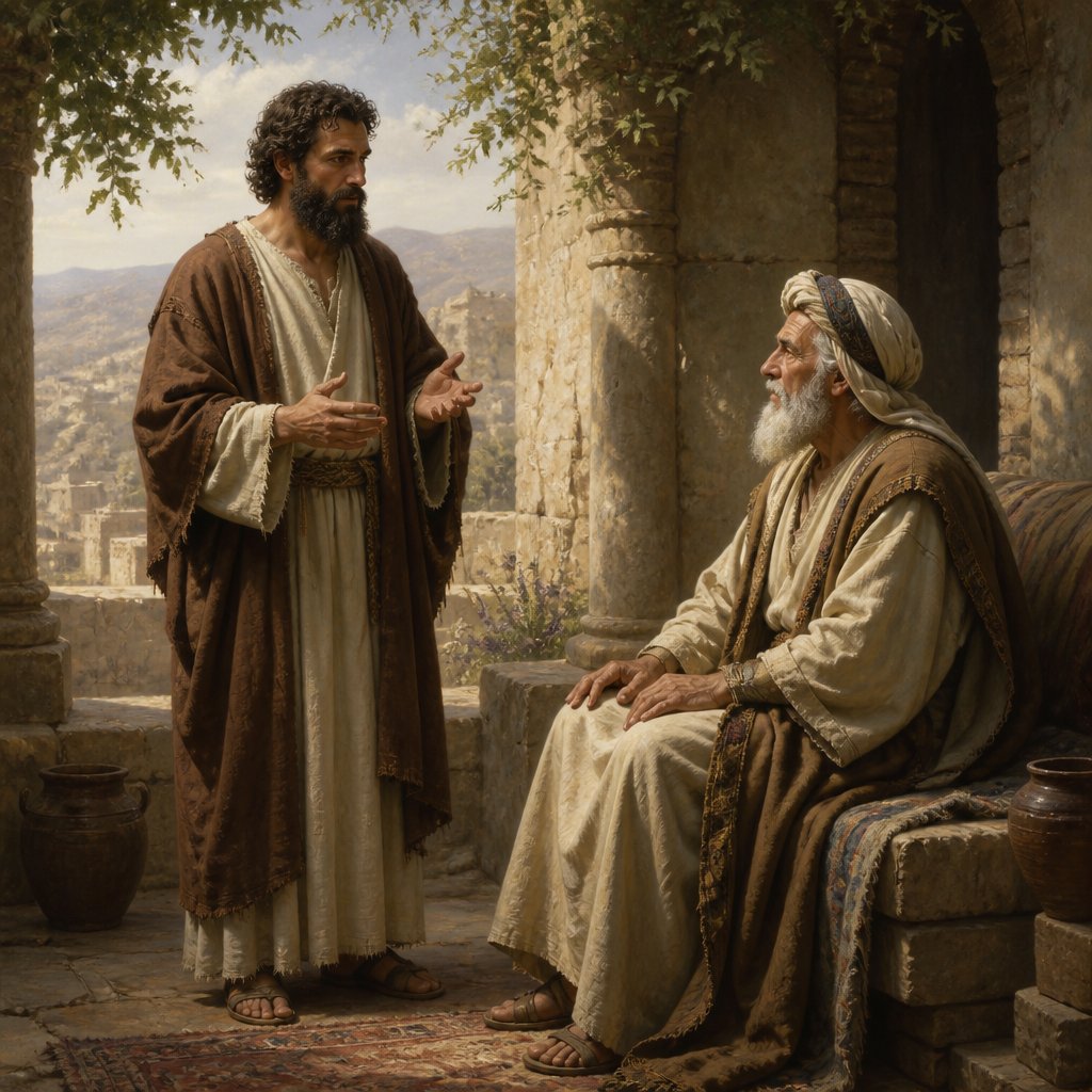 "If thou canst answer me, set thy words in order before me, stand up." - Job 33:{verse.verse_number}