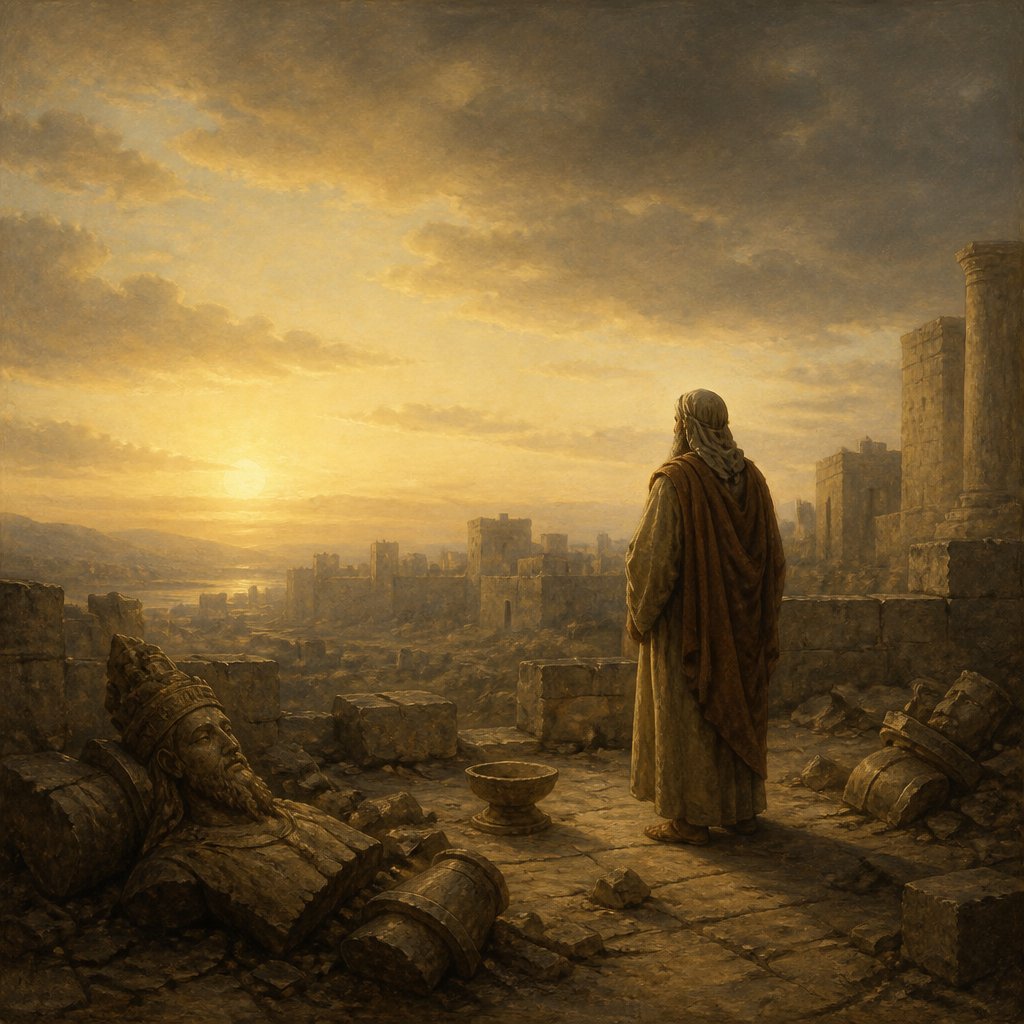 "And mine eye shall not spare thee, neither will I have pity: but I will recompense thy ways upon thee, and thine abominations shall be in the midst of thee: and ye shall know that I am the LORD." - Ezekiel 7:4