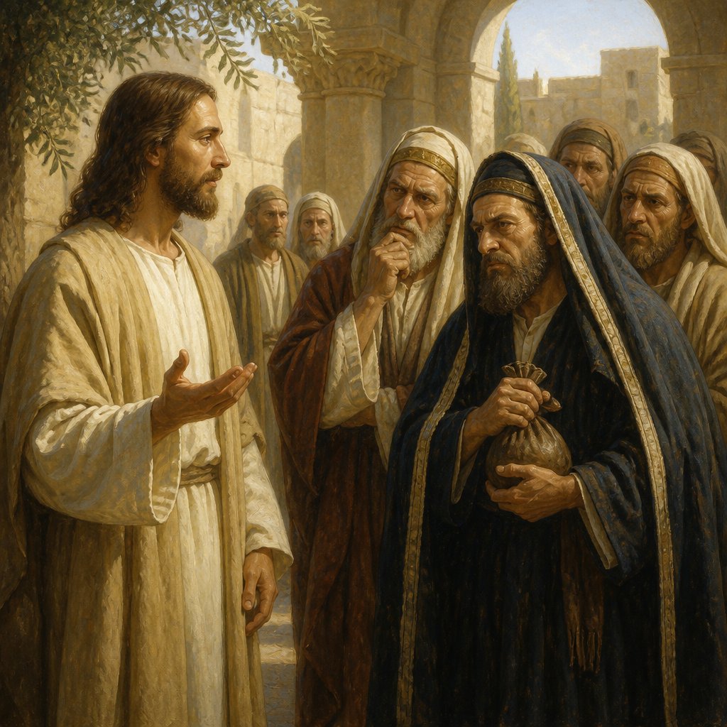 "And the Pharisees also, who were covetous, heard all these things: and they derided him." - Luke 16:{verse.verse_number}