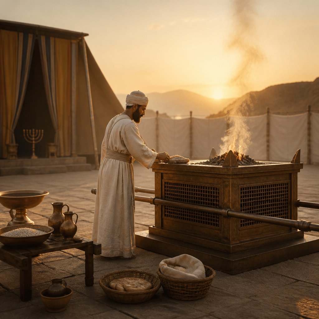 "Ye shall offer these beside the burnt offering in the morning, which is for a continual burnt offering." - Numbers 28:{verse.verse_number}