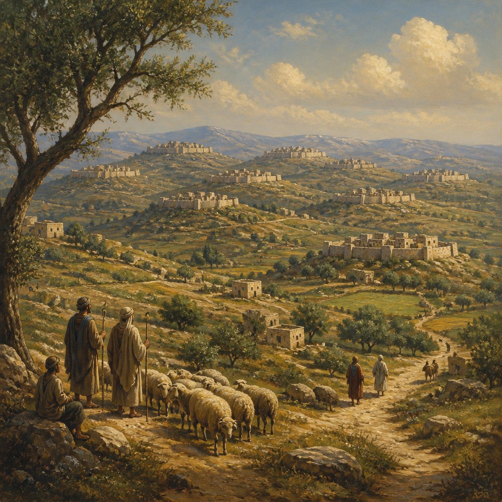 "And Kattath, and Nahallal, and Shimron, and Idalah, and Beth-lehem: twelve cities with their villages." - Joshua 19:15