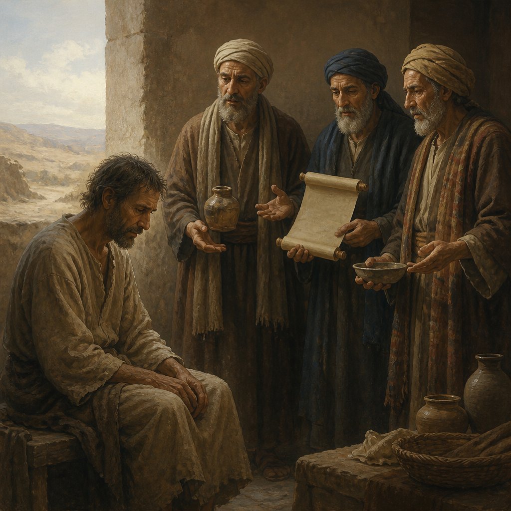 "But ye are forgers of lies, ye are all physicians of no value." - Job 13:{verse.verse_number}