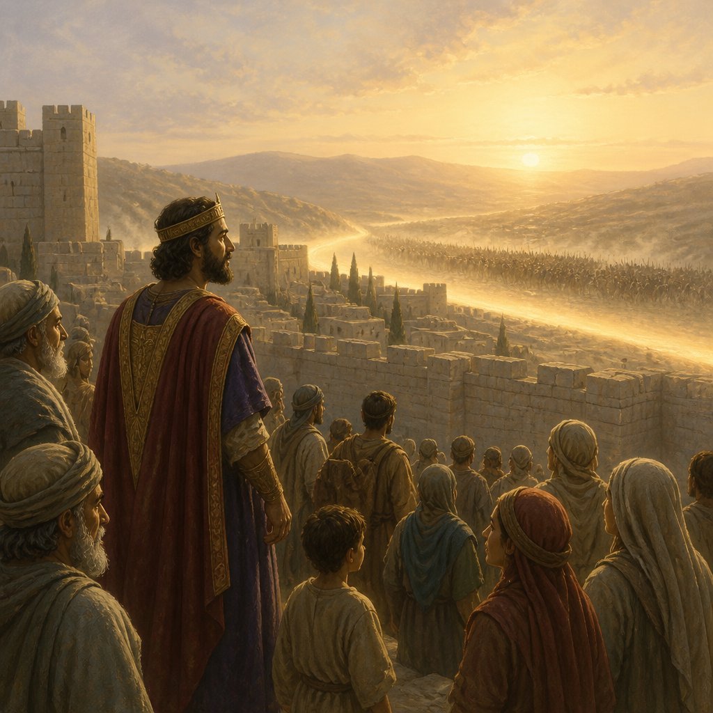 "Thus the LORD saved Hezekiah and the inhabitants of Jerusalem from the hand of Sennacherib the king of Assyria, and from the hand of all other, and guided them on every side." - 2 Chronicles 32:22