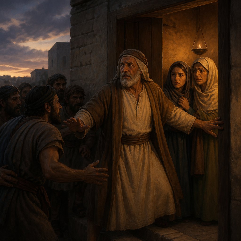 "Behold, here is my daughter a maiden, and his concubine; them I will bring out now, and humble ye them, and do with them what seemeth good unto you: but unto this man do not so vile a thing." - Judges 19:24