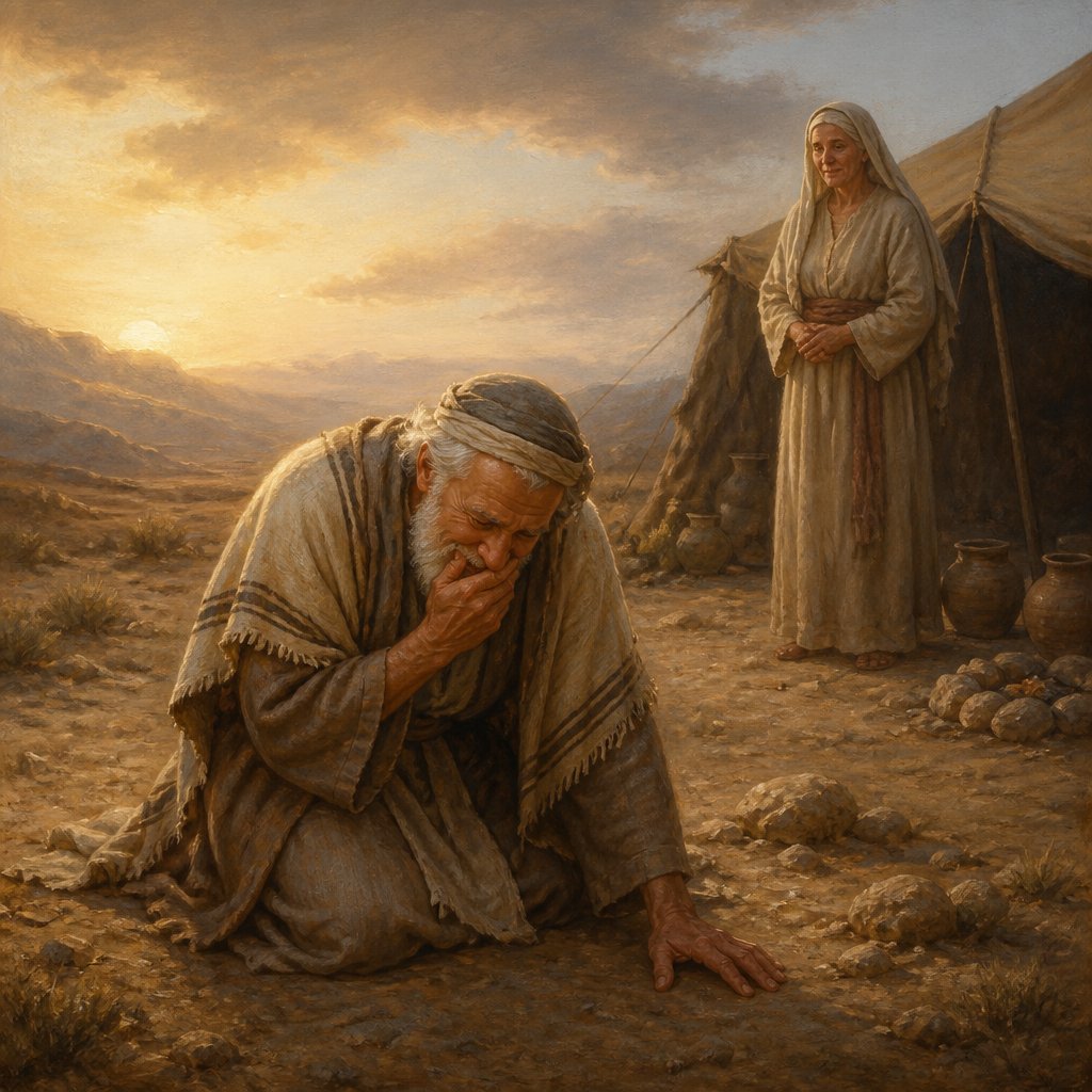 "Then Abraham fell upon his face, and laughed, and said in his heart, Shall a child be born unto him that is an hundred years old? and shall Sarah, that is ninety years old, bear?" - Genesis 17:17