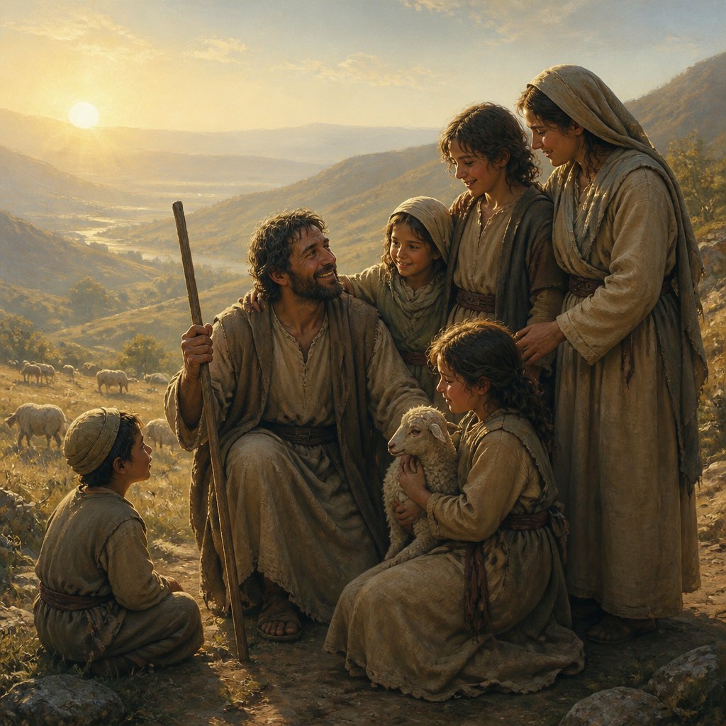 "Yet setteth he the poor on high from affliction, and maketh him families like a flock." - Psalms 107:{verse.verse_number}