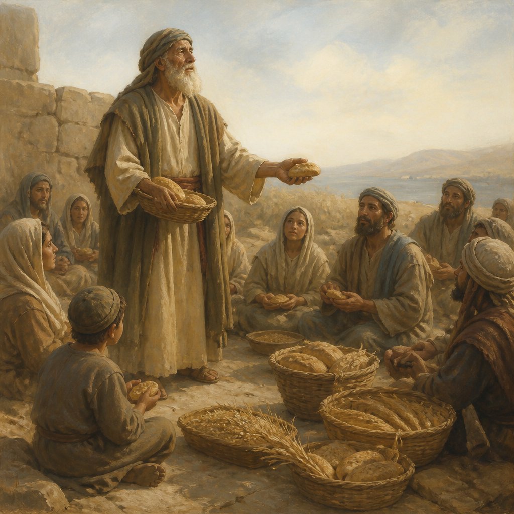 "So he set it before them, and they did eat, and left thereof, according to the word of the LORD." - 2 Kings 4:44